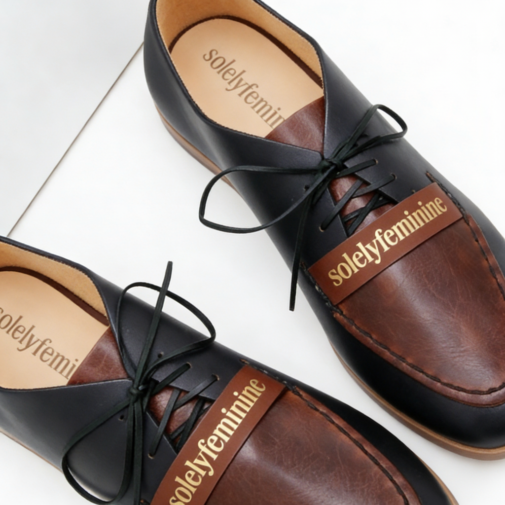 THE CHUCK. BB NORI. IBIZA CUOIO LAKE. BLACK THREAD. EDGE INKED.