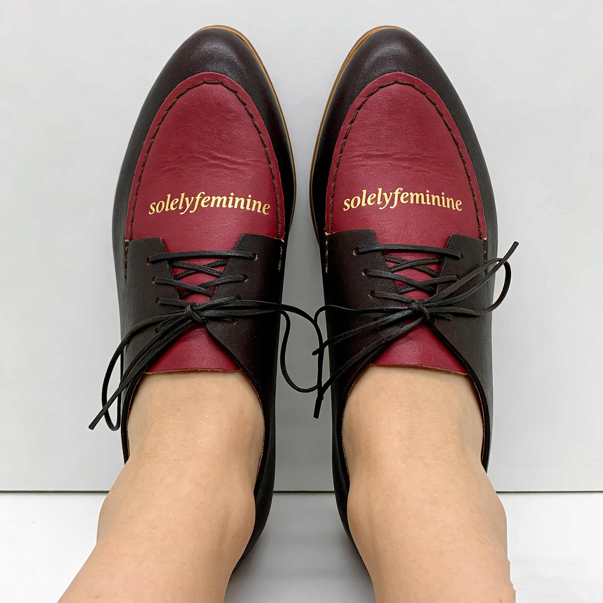 THE CHUCK. BB TAMARIND. BRASIL RASPBERRY LAKE. BROWN THREAD. EDGE INKED.